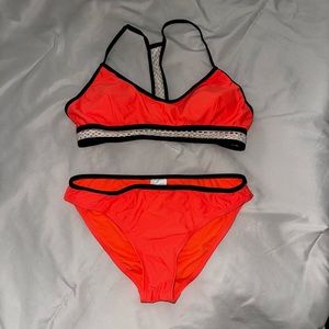 Coral Orange Bikini